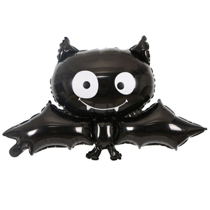 Black Vampire Halloween Foil Balloon