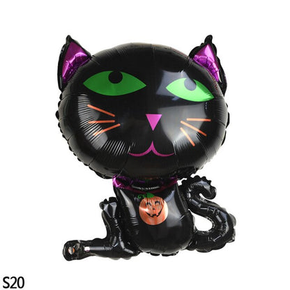 Halloween Cartoon Printed Foil Balloon Set