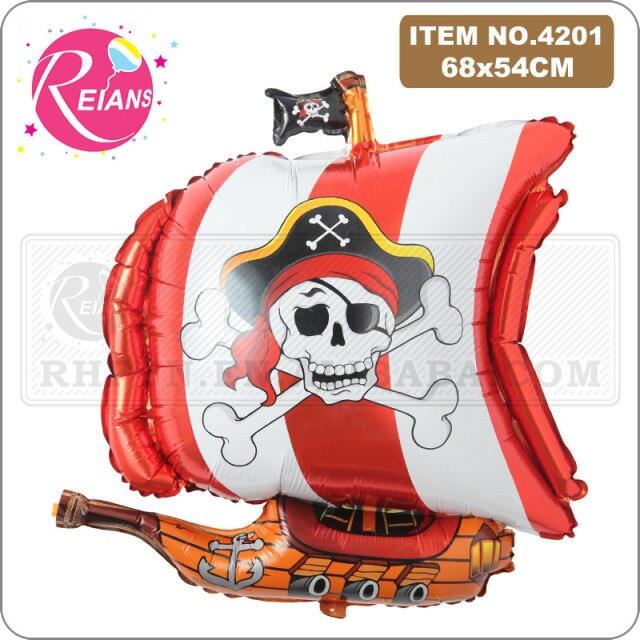 Scary Cartoon Skull Corsair Balloon