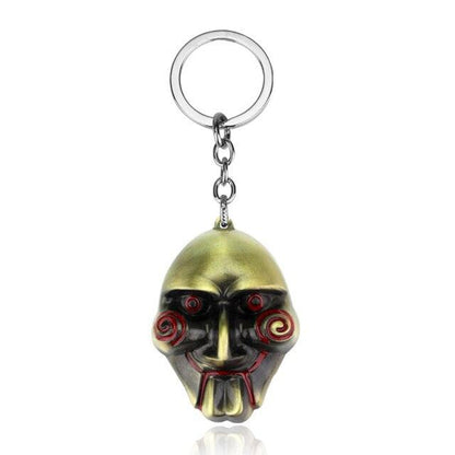 Horror Movie Saw Mask Keychain