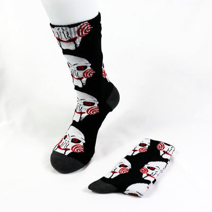 Billy Saw Creepy Streetwear Socks