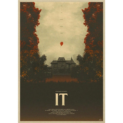 Horror It Movie Posters For Wall Decoration