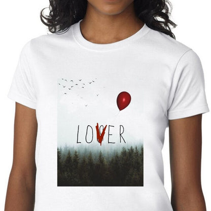 Horror IT Movie T Shirt Women Stephen King