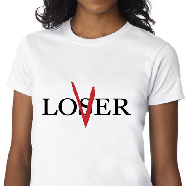 Horror IT Movie T Shirt Women Stephen King