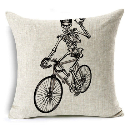 Cartoon Printed Cushion Cover For Halloween