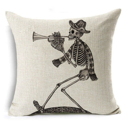 Cartoon Printed Cushion Cover For Halloween