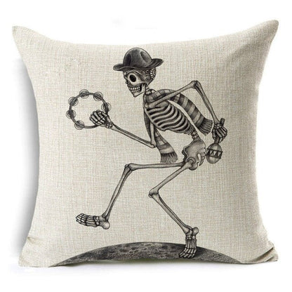 Cartoon Printed Cushion Cover For Halloween