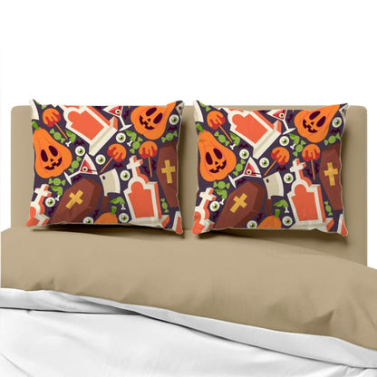 Cartoon Luxury Halloween Cushion Cover