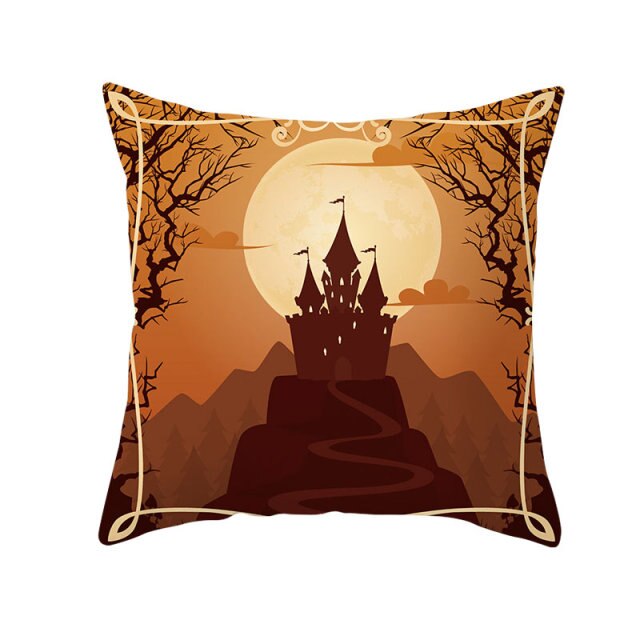 Trick or Treat Halloween Creative Cushion Cover