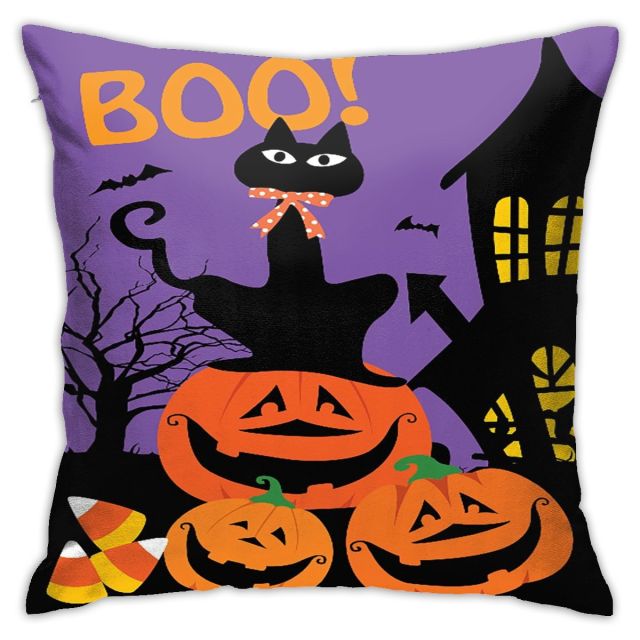 Happy Halloween Decoration Pillow case home cushion