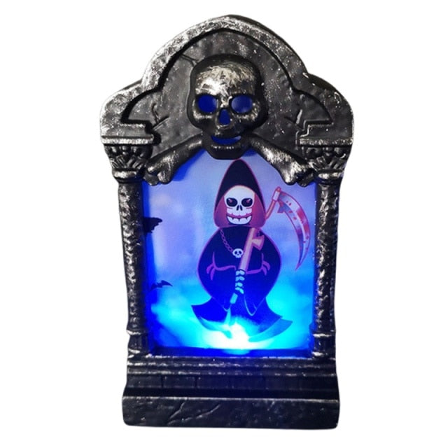 LED Tombstone Decoration For Halloween