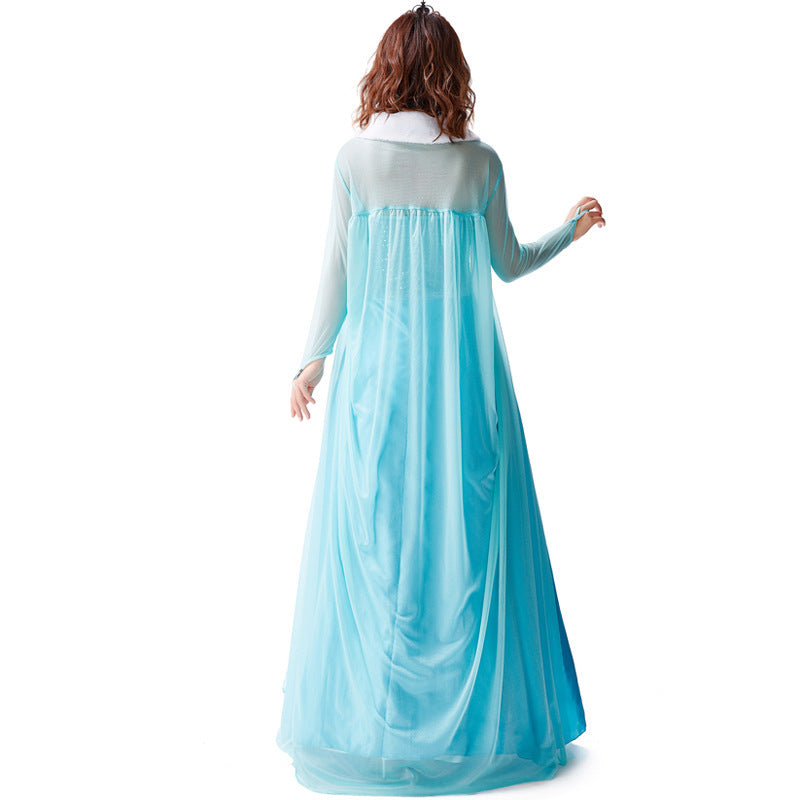 Elsa Queen Fantasia Costume For Halloween