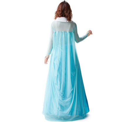 Elsa Queen Fantasia Costume For Halloween