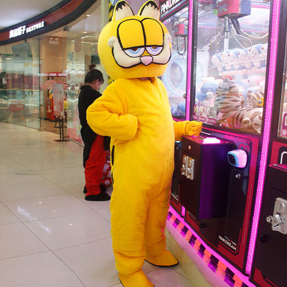 Cute Tiger Mascot Cartoon Doll Cosplay Costume