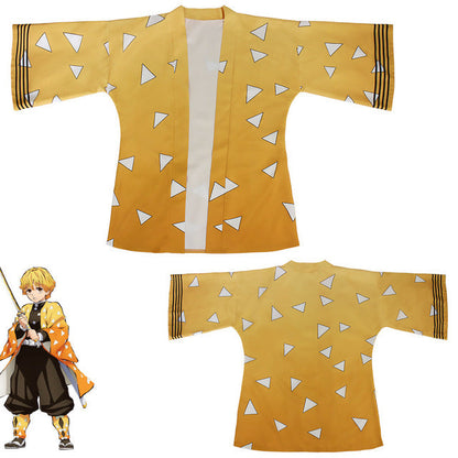 Demon Tanjiro Kamado Cosplay Cape Costume