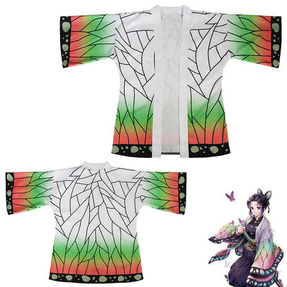 Demon Tanjiro Kamado Cosplay Cape Costume