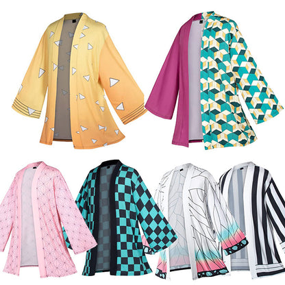 Anime Demon Slayer Kimono Cosplay Costume