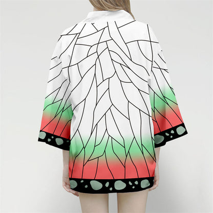 Anime Demon Slayer Kimono Cosplay Costume