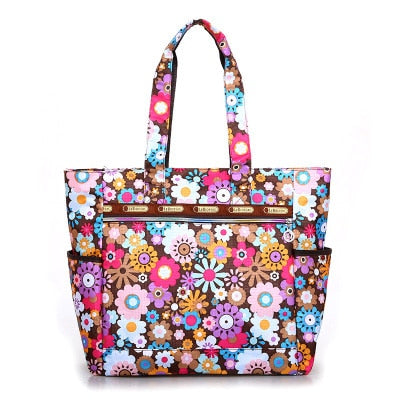 Large Capacity Floral Handbag
