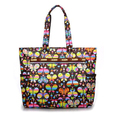 Large Capacity Floral Handbag