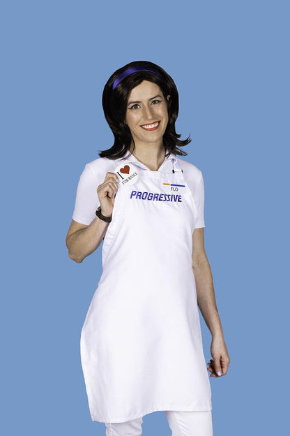 Progressive Flo Insurance Girl Costume Set