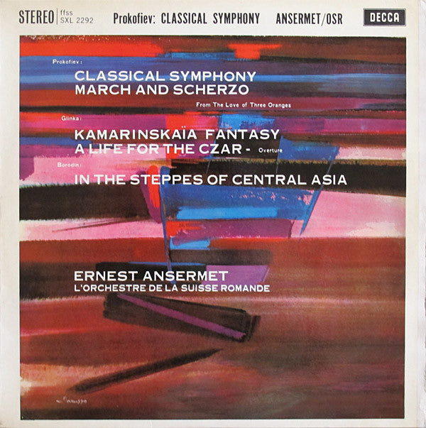 Classical Symphony / March And Scherzo / Kamarinskaïa Fantasy / A Life For The Czar / In The Steppes Of Central Asia Vinyl Record