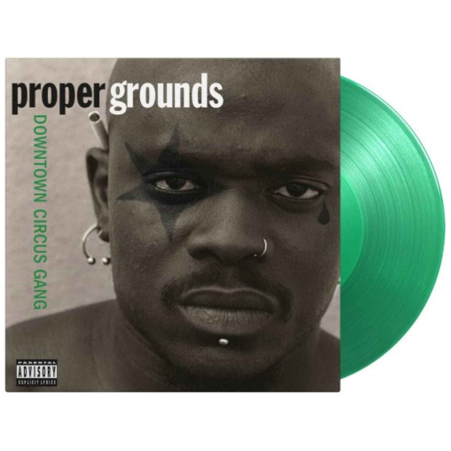 Proper Grounds - Downtown Circus Gang (180G, Insert, 1000 Copies On) [Translucent Green Vinyl] [Vinyl] Vinyl Record