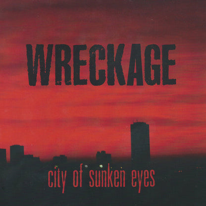 City Of Sunken Eyes (TRANSPARENT RED VINYL 7") Vinyl Record
