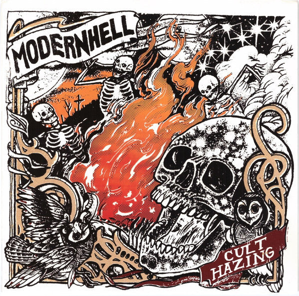 Cult Hazing (7" VINYL) *YELLOW VINYL* HAND-NUMBERED 34/70 W/ COVE INSERT Vinyl Record