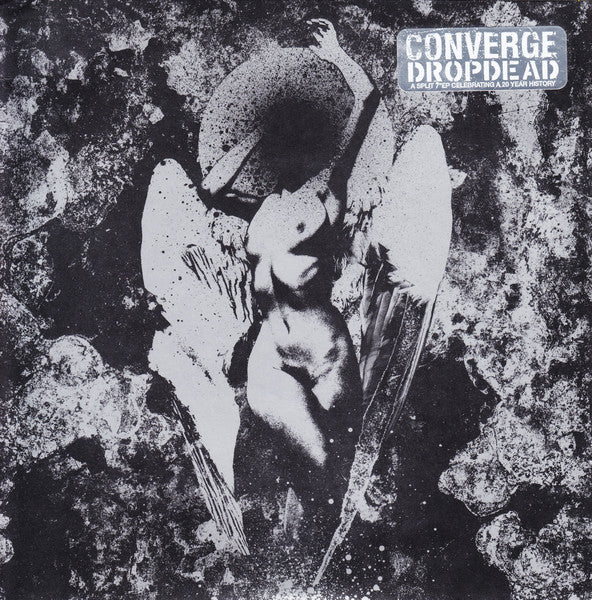Converge / Dropdead (7" COLOR BONG' VINYL) *ORANGE/GREY* Vinyl Record