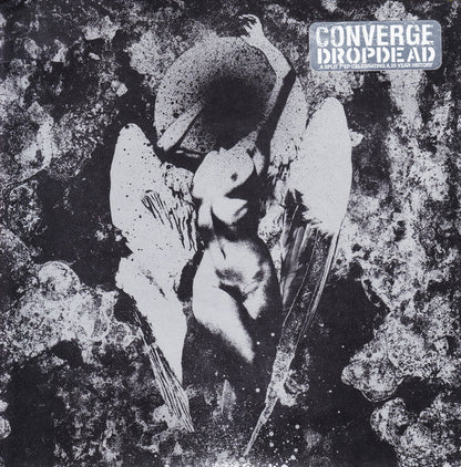 Converge / Dropdead (7" COLOR BONG' VINYL) *PINK/BLUE* Vinyl Record