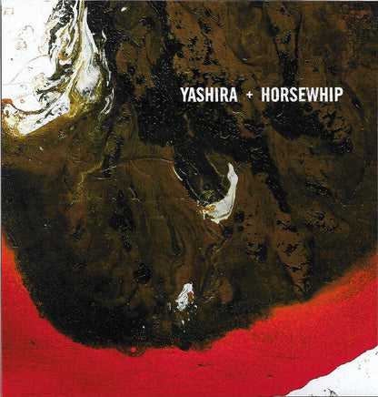 Yashira / Horsewhi Split (WHITE MARBLE VINYL 7") Vinyl Record