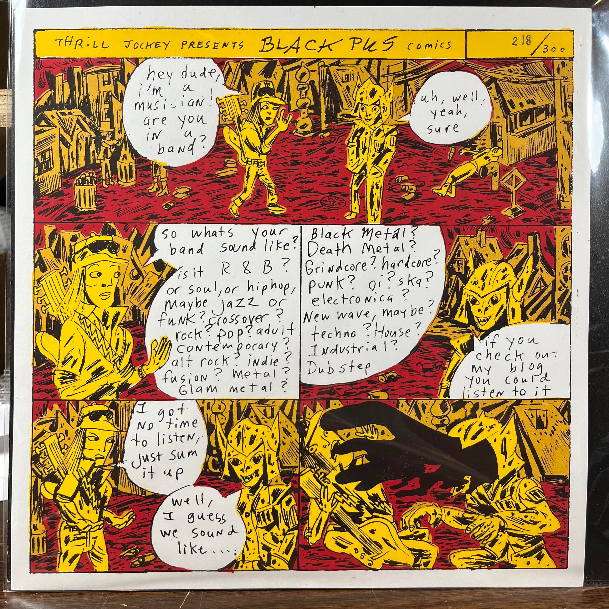 10" Art Print  Vinyl Record