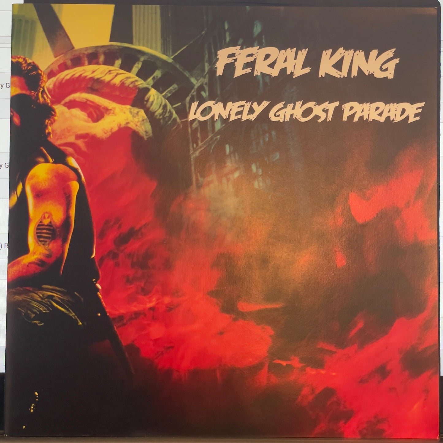 Feral King / Lonely Ghost Parade *LIMITED TO 20 ALTERNATE RELEASE COVER* (VINYL 7") Vinyl Record