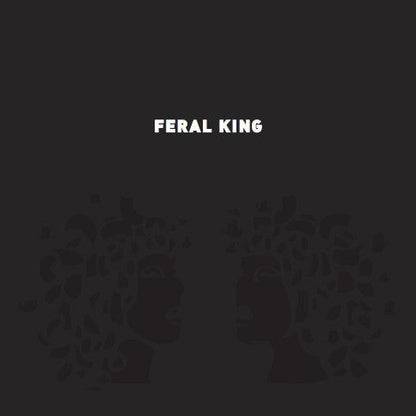 Feral King (HALF CLEAR / HALF BLACK VINYL 7") Vinyl Record