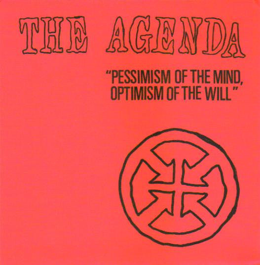 Pessimism Of The Mind, Optimism Of The Will (VINYL 7") Vinyl Record