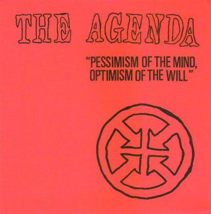 Pessimism Of The Mind, Optimism Of The Will (VINYL 7") Vinyl Record