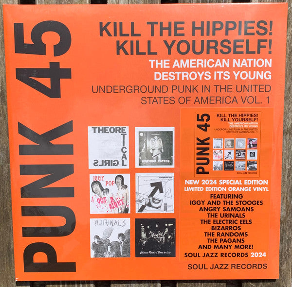 Punk 45: Kill The Hippies! Vinyl Record