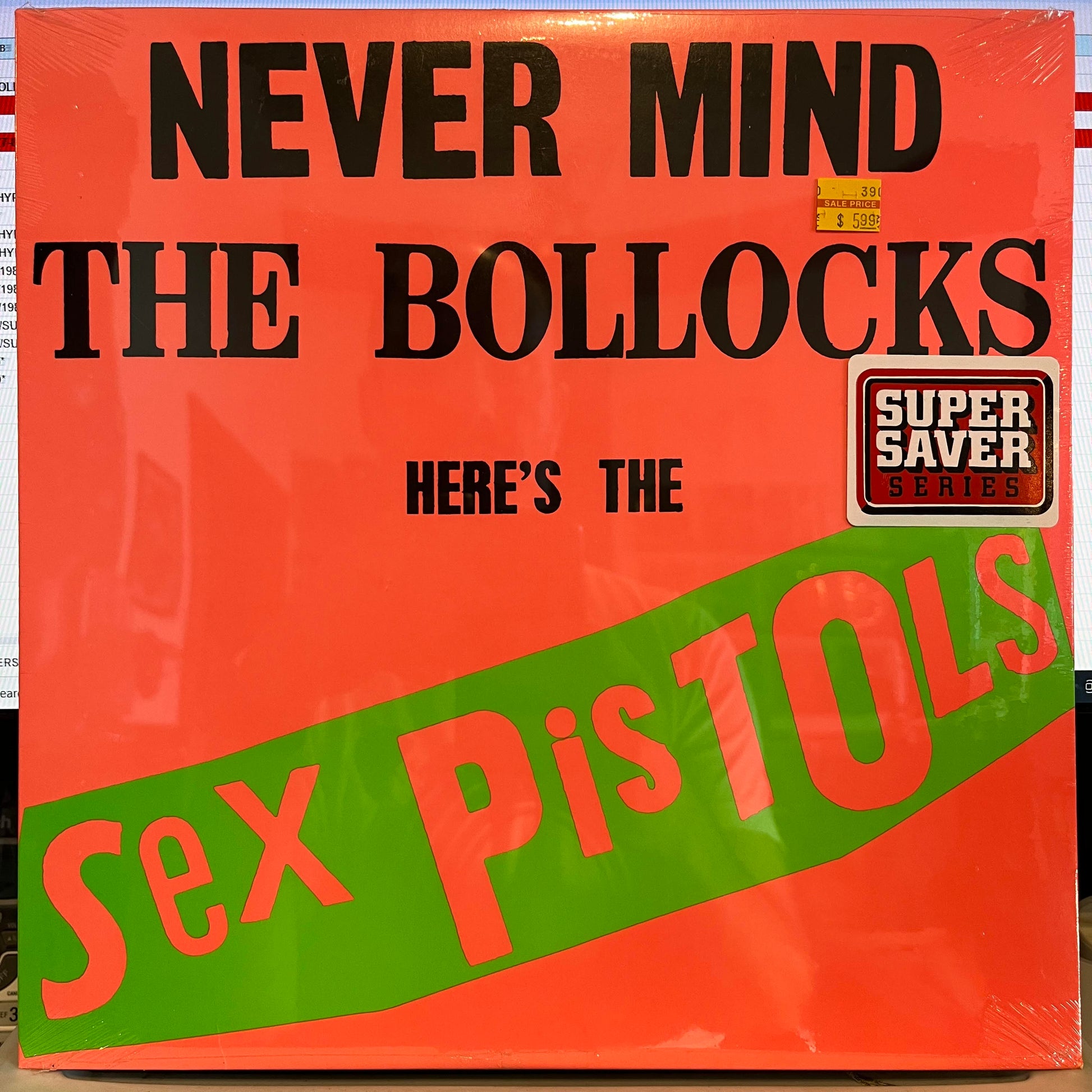 Never Mind The Bollocks Here's The Sex Pistols *SEALED* Vinyl Record