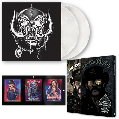 No Remorse The Illustrated True Stories Of Lemmy Kilmister And Motörhead - Deluxe + Vinyl Record 2-Lp Edition