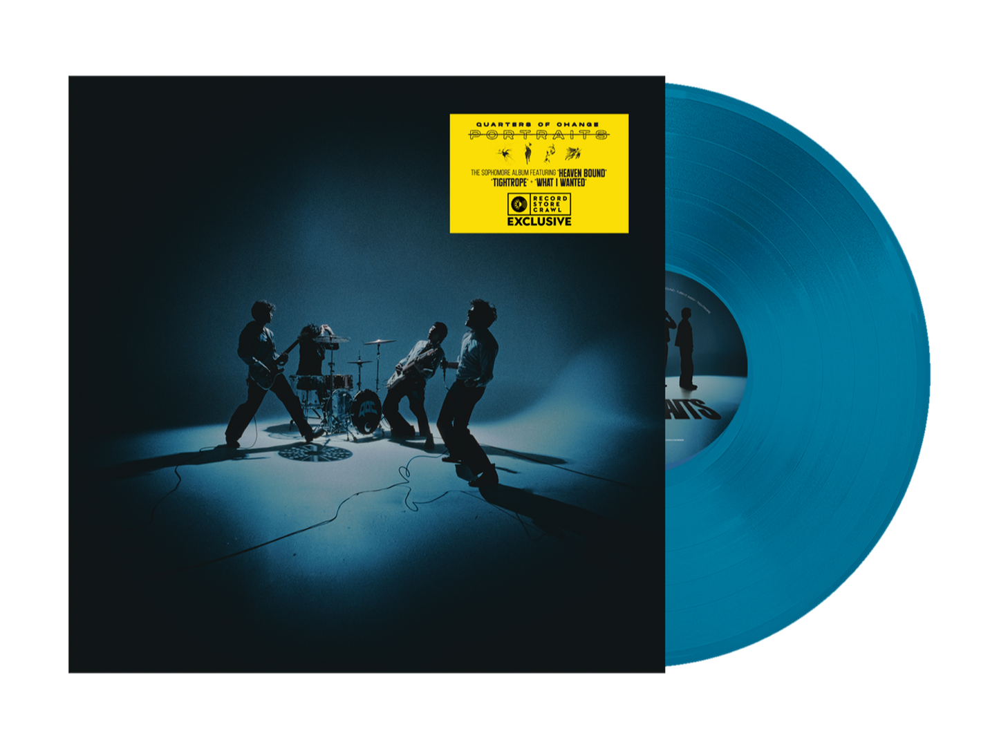 Portraits (Indie Exclusive, Translucent Sea Colored Vinyl ) Vinyl Record