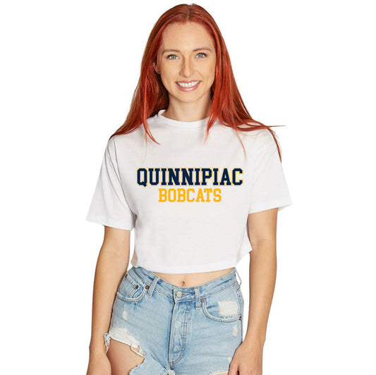 Quinnipiac Varsity Womens Tee Shirt Officially Licensed
