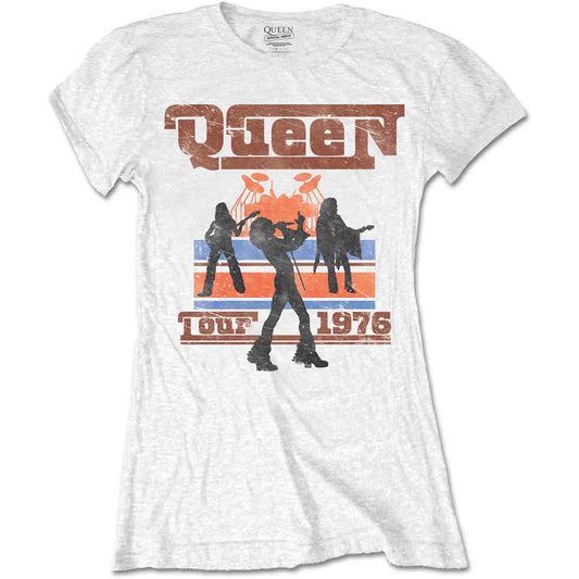 Queen 1976 Tour Silhouettes [T-Shirt] Officially Licensed