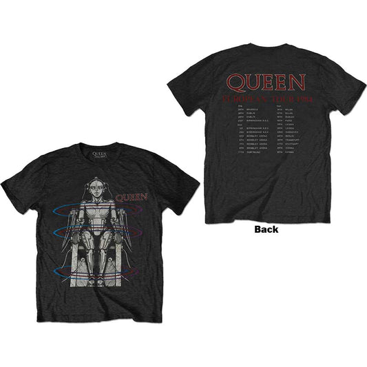 Queen European Tour 1984 [T-Shirt] Officially Licensed