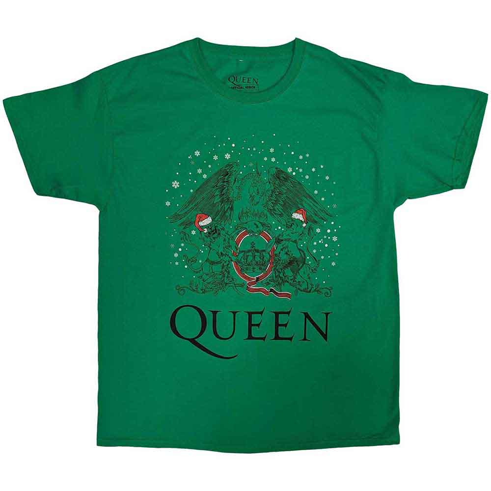 Queen Holiday Crest [T-Shirt] Officially Licensed
