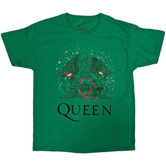Queen Holiday Crest [T-Shirt] Officially Licensed