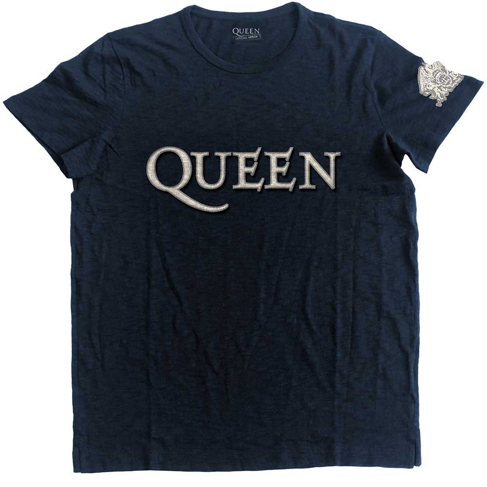 Queen Logo & Crest [T-Shirt] Officially Licensed