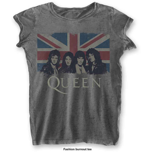 Queen Vintage Union Jack [T-Shirt] Officially Licensed