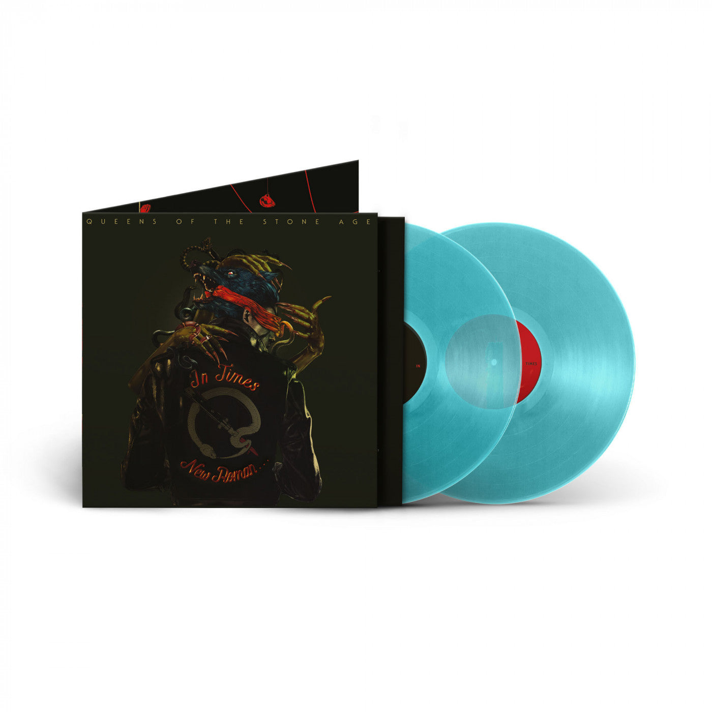 Queens of the Stone Age - In Times New Roman... (Blue Vinyl) [Vinyl] Vinyl Record