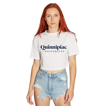 Quinnipiac Bobcats Womens Tee Shirt Officially Licensed